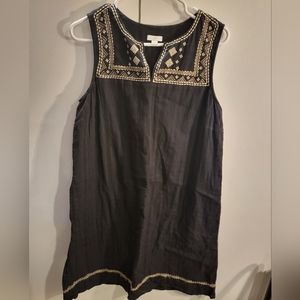 J. Jill Small Black Sleeveless Dress